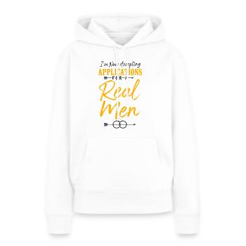Happy Divorce Party I'm Now - Frauen Premium Bio Hoodie - Weiß - Vorne - Julia (174cm)