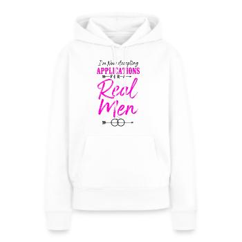Happy Divorce Party I'm Now - Frauen Premium Bio Hoodie - Weiß - Vorne - Julia (174cm)