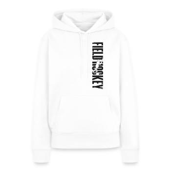 Hockey sur gazon Hockey sur gazon - Sweat à capuche Premium bio Femme - blanc - Devant - Julia (174cm)