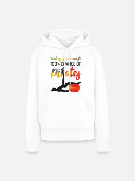 Pilates Instructor Teacher - Frauen Premium Bio Hoodie - Weiß