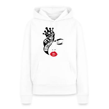 It's My Birthday Queen 16th Birthday Gift - Women’s Premium Organic Hoodie - white - Front - Julia (174cm)