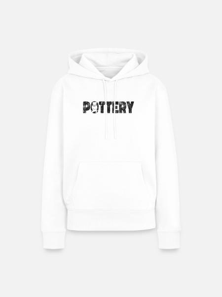 Pottery Ceramics Artist Pottery - Frauen Premium Bio Hoodie - Weiß