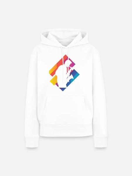 Jazz Orleans Blasmusik - Frauen Premium Bio Hoodie - Weiß