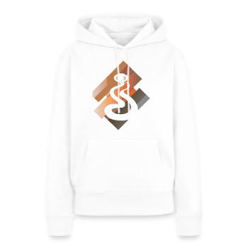 Snake Snake species Snake eggs - Women’s Premium Organic Hoodie - white - Front - Julia (174cm)