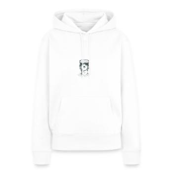 VR virtuelle Realität VR Brille Gamer Geschenk - Frauen Premium Bio Hoodie - Weiß - Vorne - Julia (174cm)