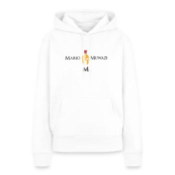 The Original | Mario Muwazi - Women’s Premium Organic Hoodie - white - Front - Julia (174cm)