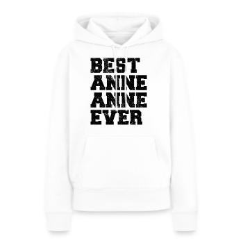 Meilleur Anneanne Ever Türkiye Turquie grand-mère Omi turc - Sweat à capuche Premium bio Femme - blanc - Devant - Julia (174cm)