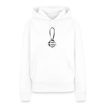 Egypte Ancien symbole Cruche à lait - Sweat à capuche Premium bio Femme - blanc - Devant - Julia (174cm)