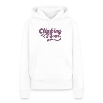 Climbing Mama Gift - Women’s Premium Organic Hoodie - white - Front - Julia (174cm)