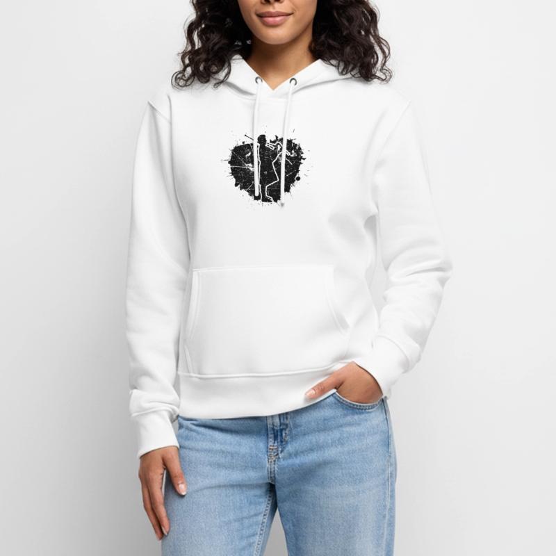 Cornemuse Cornemuse Cornemuse Sweat à capuche Premium bio Femme