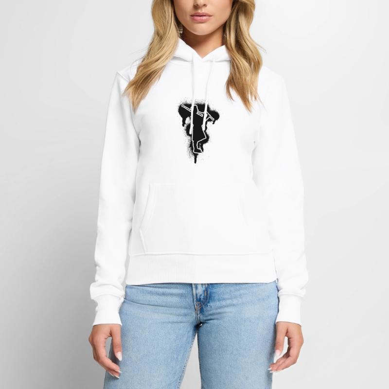 Cornemuse Cornemuse Cornemuse Sweat à capuche Premium bio Femme