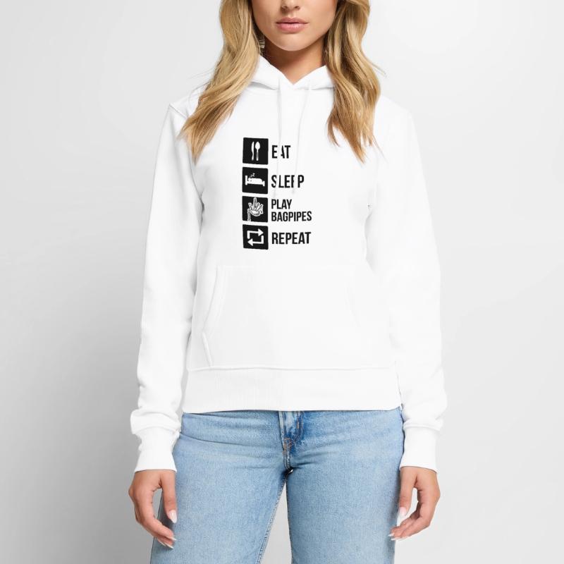 Cornemuse Cornemuse Cornemuse Sweat à capuche Premium bio Femme