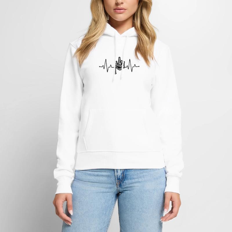 Cornemuse Cornemuse Cornemuse Sweat à capuche Premium bio Femme