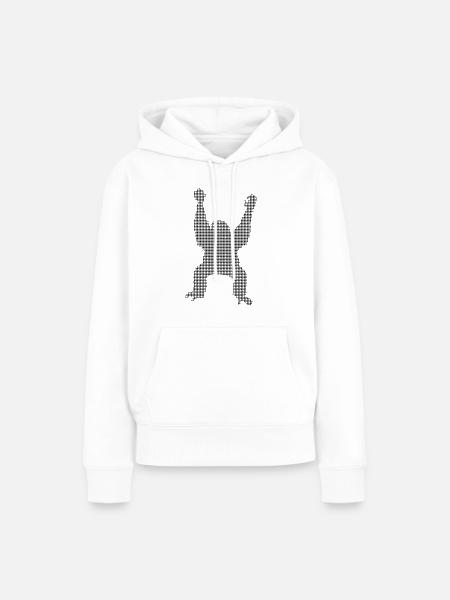 Orang Utan - Frauen Premium Bio Hoodie - Weiß