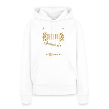 Verkäuferin Muttertag Einzelhandel Verkäufer - Frauen Premium Bio Hoodie - Weiß - Vorne - Julia (174cm)