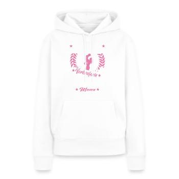 Verkäuferin Muttertag Einzelhandel Verkäufer - Frauen Premium Bio Hoodie - Weiß - Vorne - Julia (174cm)