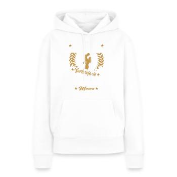 Verkäuferin Muttertag Einzelhandel Verkäufer - Frauen Premium Bio Hoodie - Weiß - Vorne - Julia (174cm)