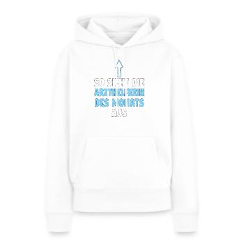 MFA Arzthelferin Pflegekraft Krankenschwester crna - Frauen Premium Bio Hoodie - Weiß - Vorne - Julia (174cm)