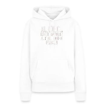 Vatertag Himmelfahrt Bier Nachbar Nachbarn Saufen - Frauen Premium Bio Hoodie - Weiß - Vorne - Julia (174cm)