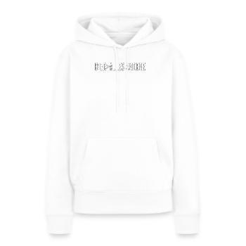 Vatertag Himmelfahrt Bier Nachbar Nachbarn Saufen - Frauen Premium Bio Hoodie - Weiß - Vorne - Julia (174cm)