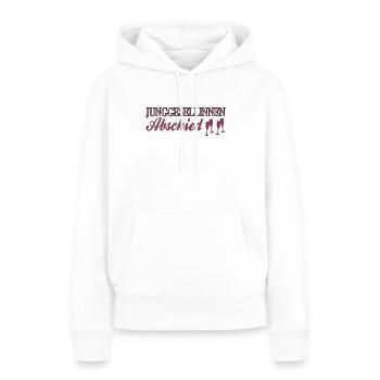 Junggesellinnenabschied - Frauen Premium Bio Hoodie - Weiß - Vorne - Julia (174cm)