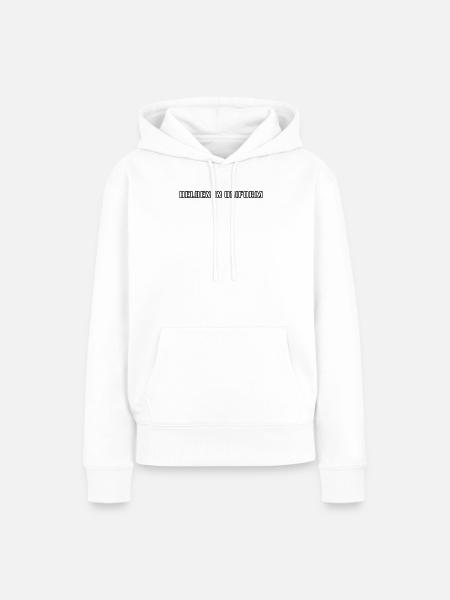 Feuerwehr - Helden in Uniform - Frauen Premium Bio Hoodie - Weiß