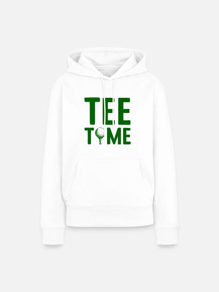 Golfplatz zum Golfen Golf - Frauen Premium Bio Hoodie - Weiß