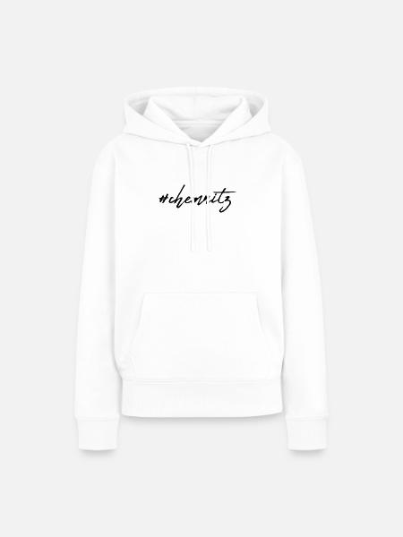Chemnitz - Frauen Premium Bio Hoodie - Weiß