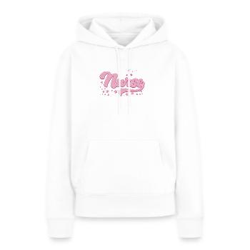 Krankenpflegerin Gesundheits- Pflegekraft - Frauen Premium Bio Hoodie - Weiß - Vorne - Julia (174cm)