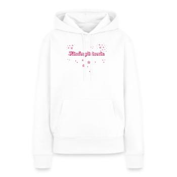 Kita-Erzieher Abschluss-Geschenk Kindergärtnerin - Frauen Premium Bio Hoodie - Weiß - Vorne - Julia (174cm)
