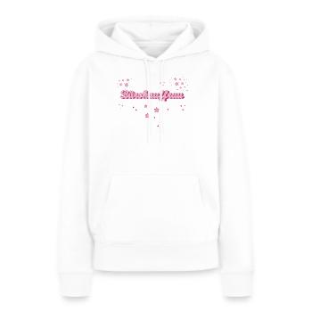 Angestellter Abschluss-Geschenk Bürokauffrau - Frauen Premium Bio Hoodie - Weiß - Vorne - Julia (174cm)