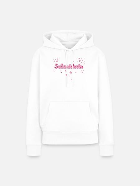 Schneidern Abschluss-Geschenk Textil-Schneiderin - Frauen Premium Bio Hoodie - Weiß