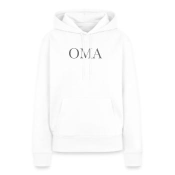 Granny - Women’s Premium Organic Hoodie - white - Front - Julia (174cm)