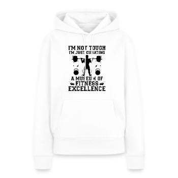 Sportlehrer Sportlehrer Schullehrer Schule Spor - Frauen Premium Bio Hoodie - Weiß - Vorne - Julia (174cm)