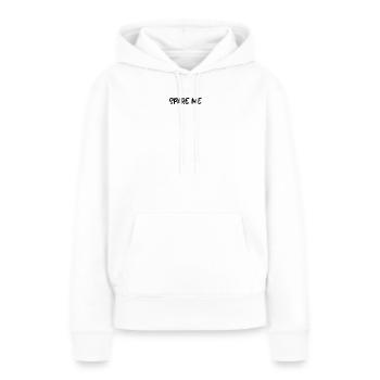 Bowling - Spare me - Frauen Premium Bio Hoodie - Weiß - Vorne - Julia (174cm)