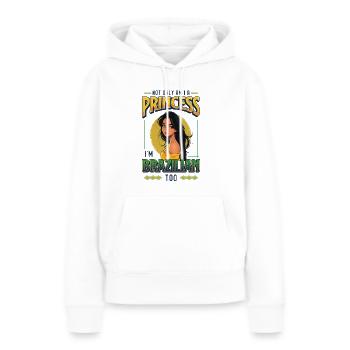 Mädchen Brazilianische Herkunft Brasilien - Frauen Premium Bio Hoodie - Weiß - Vorne - Julia (174cm)