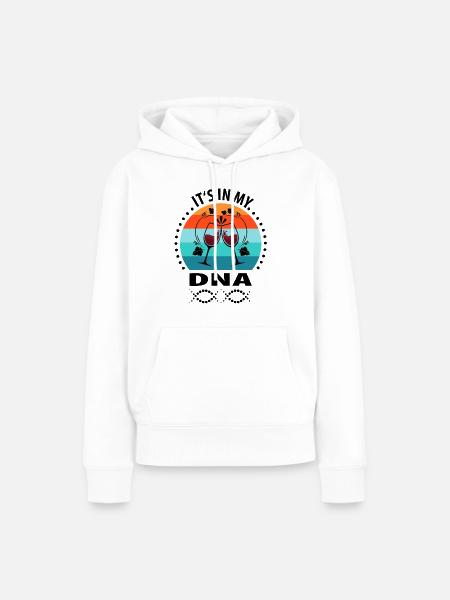 Winzer Weinbauer - Frauen Premium Bio Hoodie - Weiß