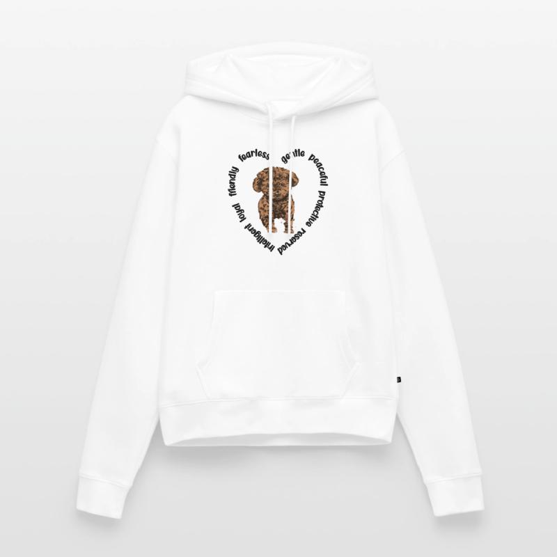 Cavapoo amoureux de chiens Cavoodle Mama Cavapoo Sweat à capuche Premium bio Femme