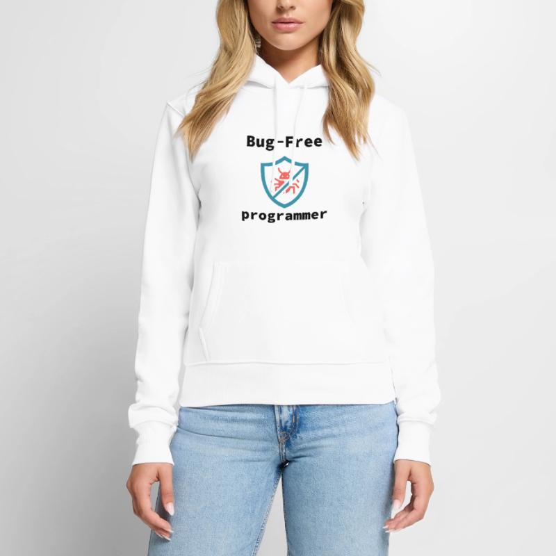 Bug-Free Programmer, Bug-Free Programming Women’s Premium Organic Hoodie