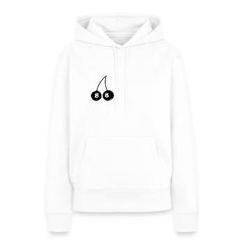 8Ball Cherrys - Women’s Premium Organic Hoodie - white - Front - Julia (174cm)