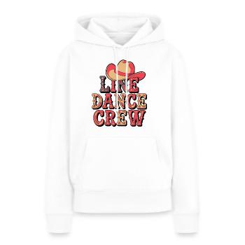 Équipe de danse en ligne Linedance Stetson - Sweat à capuche Premium bio Femme - blanc - Devant - Julia (174cm)