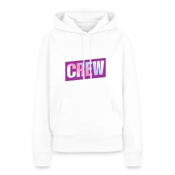 Équipage - Sweat à capuche Premium bio Femme - blanc - Devant - Julia (174cm)