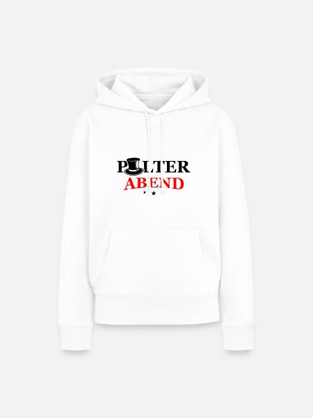 Polterabend Hochzeit Junggeselle - Frauen Premium Bio Hoodie - Weiß