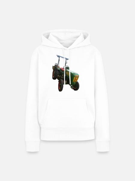 Holder B12 - Frauen Premium Bio Hoodie - Weiß
