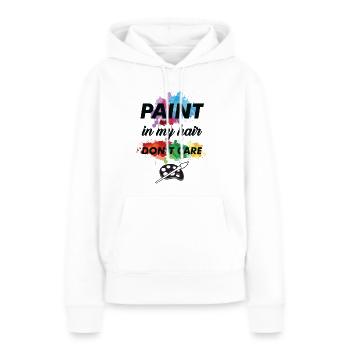 Maler und Lackierer, der Beste und Nervigste Beruf - Frauen Premium Bio Hoodie - Weiß - Vorne - Julia (174cm)