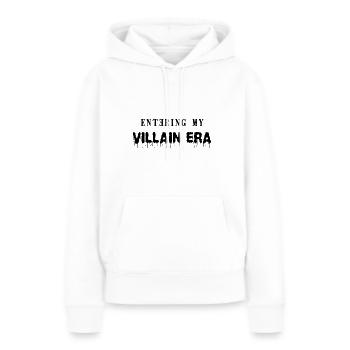 Die Ära der Schurken beginnt - Frauen Premium Bio Hoodie - Weiß - Vorne - Julia (174cm)