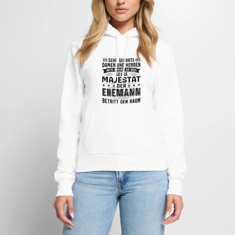 Ehemann Geburtstag Ehemann Sprüche Ehemann Frauen Premium Bio Hoodie