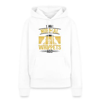 Whippet Hund Windhund Sighthound - Frauen Premium Bio Hoodie - Weiß - Vorne - Julia (174cm)