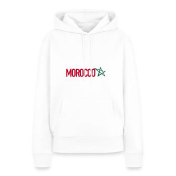 Morocco - Women’s Premium Organic Hoodie - white - Front - Julia (174cm)