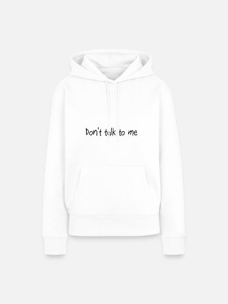 Morgen - Frauen Premium Bio Hoodie - Weiß